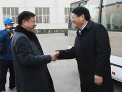 市委常委、高新區(qū)黨工委書記佘春明到沃爾華集團(tuán)考察調(diào)研工作